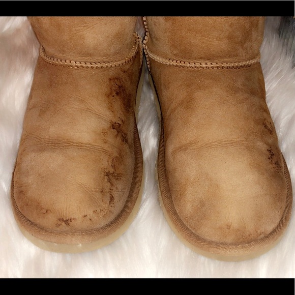 UGG Chestnut Short Bailey Button Boot - Picture 5 of 7